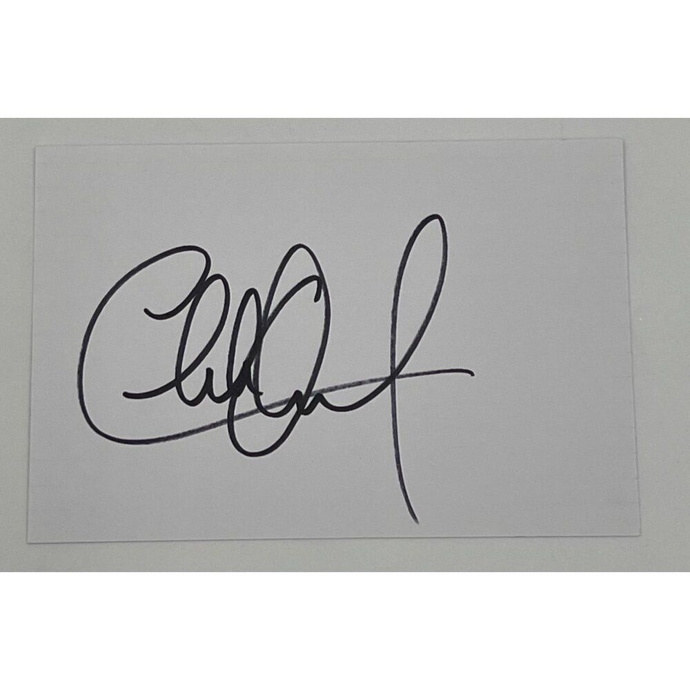 Charlie Daniels Autographed Index Card Country Music Signed